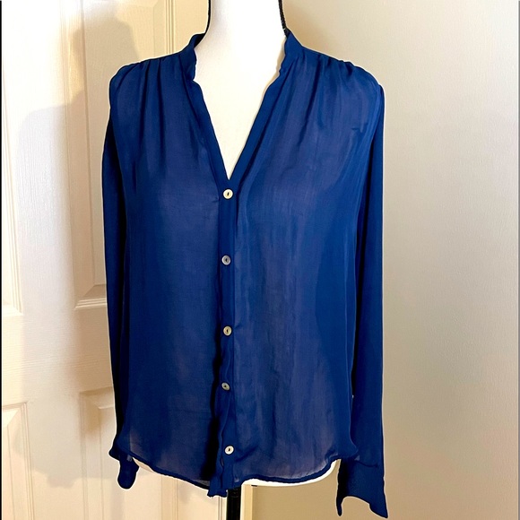 Piper & Sparrow sheer blouse - Picture 1 of 3